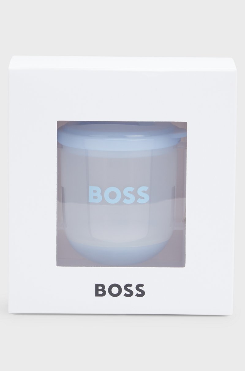 Hugo Boss Taza para bebés con asas y logo en caja de regalo