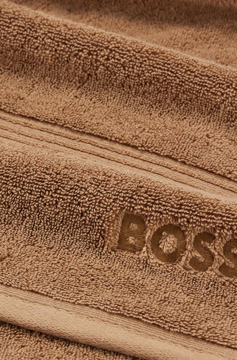 Hugo Boss Toalla De Baño Con Logo En Algodón Del Egeo
