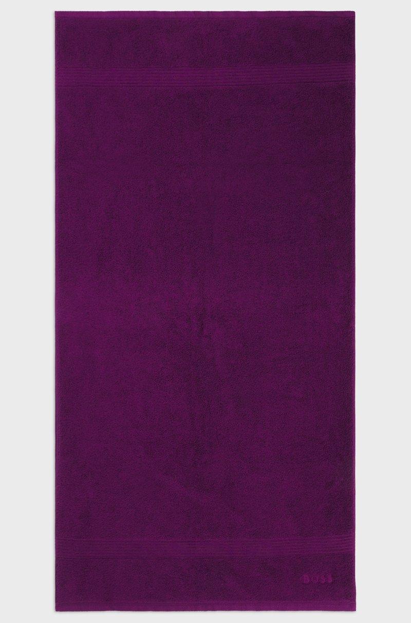 Hugo Boss Toalla De Baño Con Logo En Algodón Del Egeo