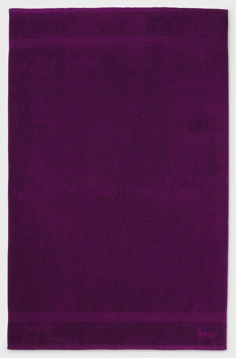 Hugo Boss Toalla De Baño De Algodón Del Egeo Con Logo Tonal