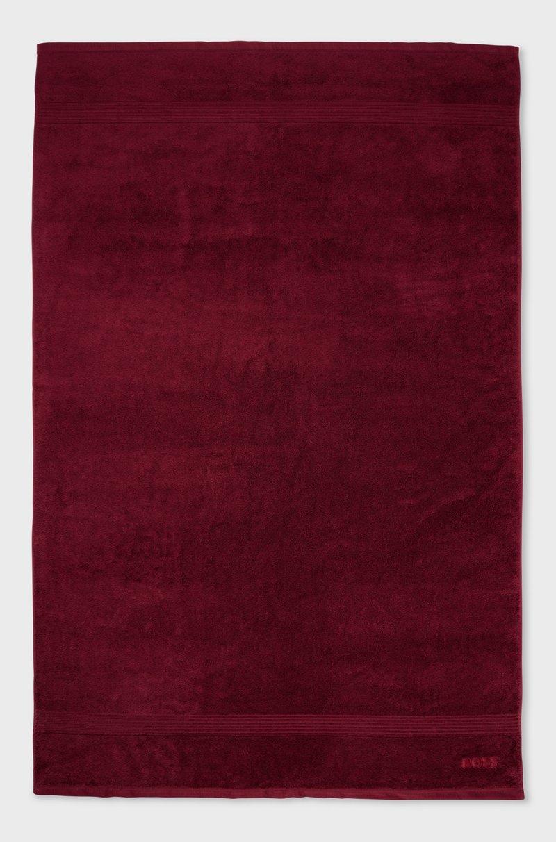 Hugo Boss Toalla De Baño De Algodón Del Egeo Con Logo Tonal