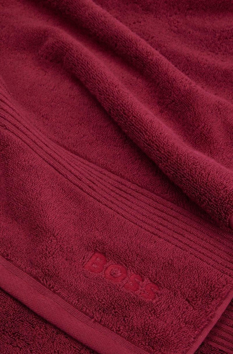 Hugo Boss Toalla De Baño De Algodón Del Egeo Con Logo Tonal