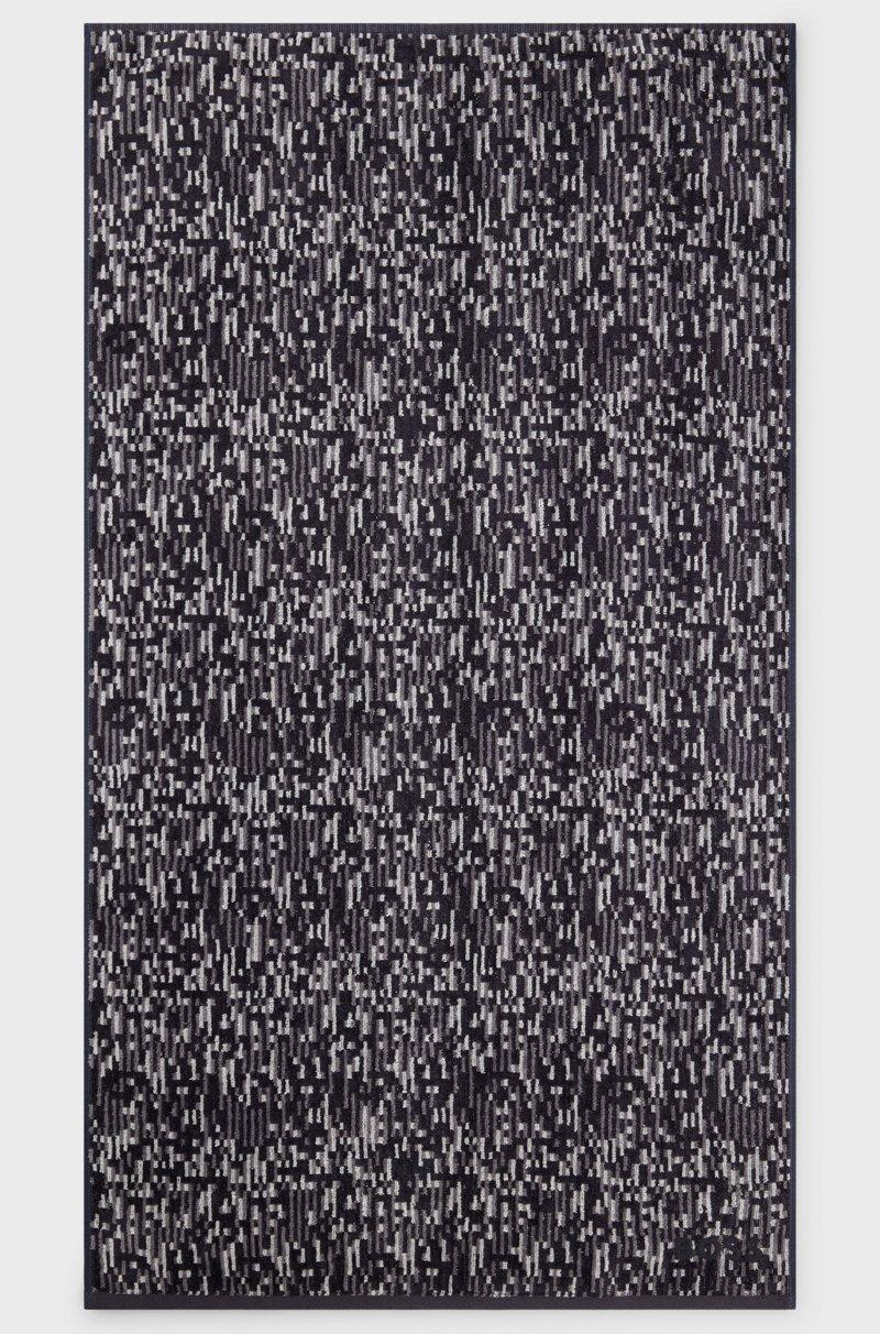 Hugo Boss Toalla De Mano BOSS En Jacquard Con Borde Satinado
