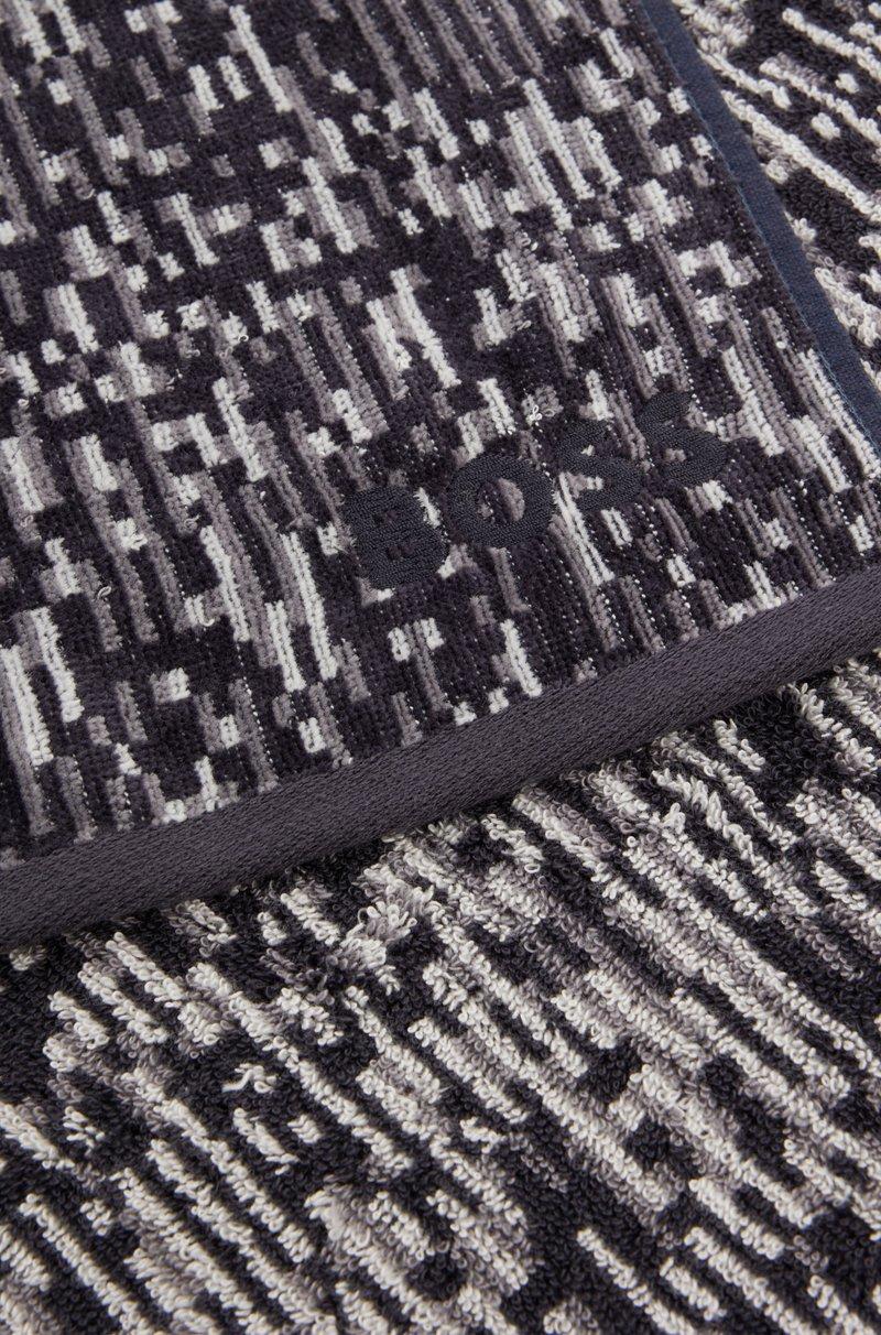 Hugo Boss Toalla De Mano BOSS En Jacquard Con Borde Satinado