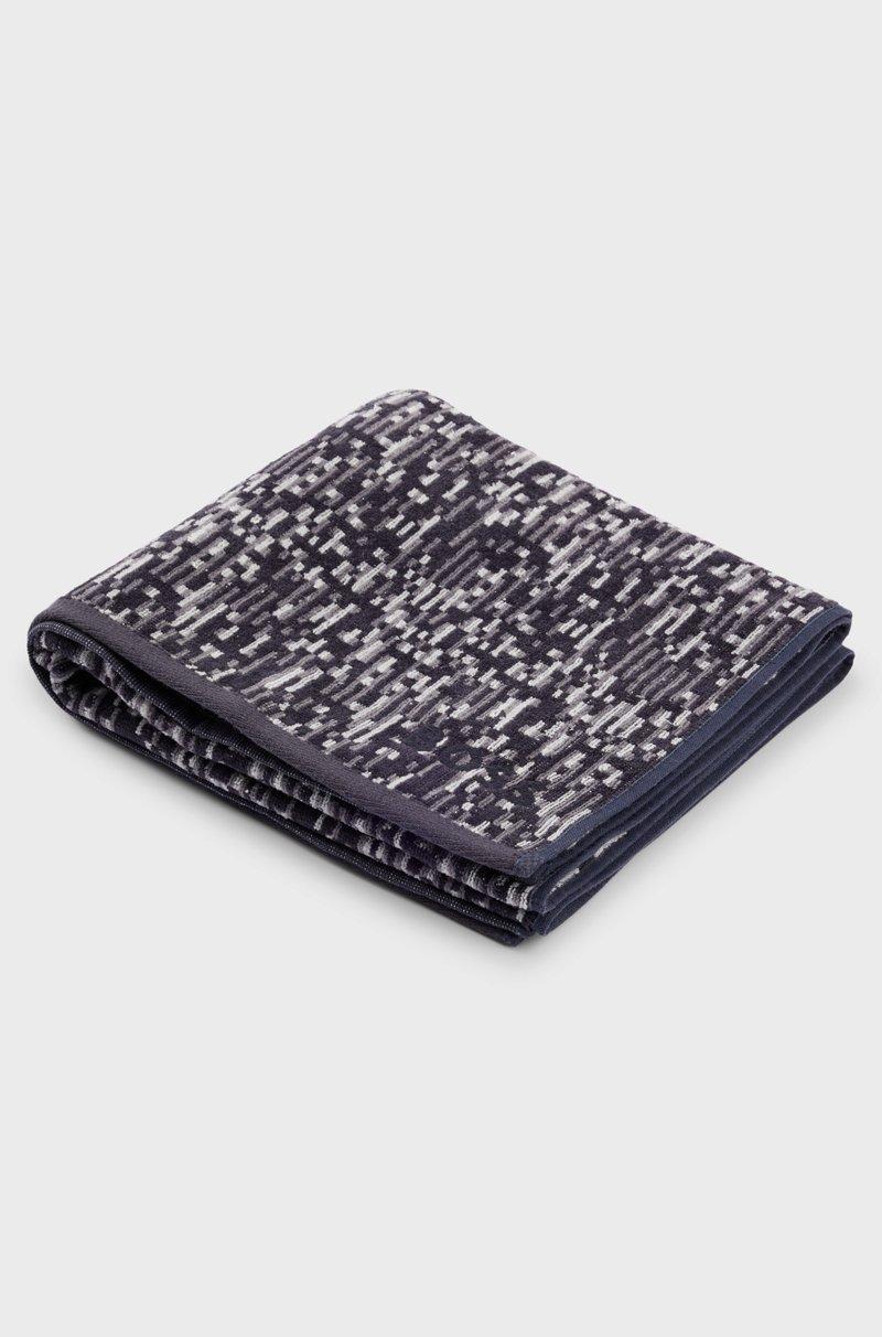 Hugo Boss Toalla de mano BOSS en jacquard con borde satinado