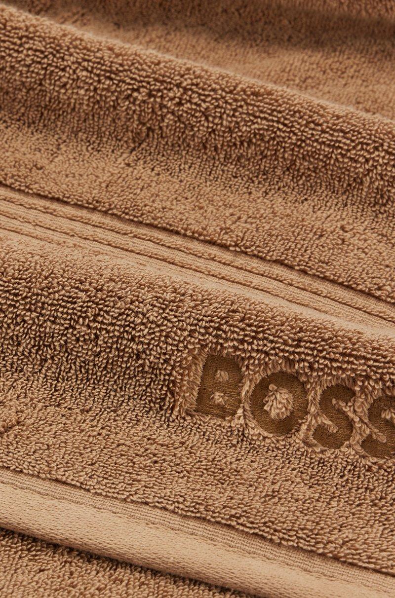 Hugo Boss Toalla Para Invitados De Algodón Del Egeo Con Logo Tonal