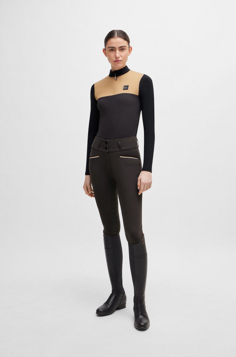 Hugo Boss Top De Entrenamiento De Equitación En Tejido De Secado Rápido