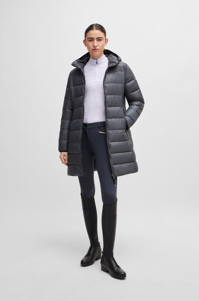 Hugo Boss Top De Entrenamiento Para Equitación De Cuello Con Cremallera Confeccionado En Tejido Elástico Transpirable