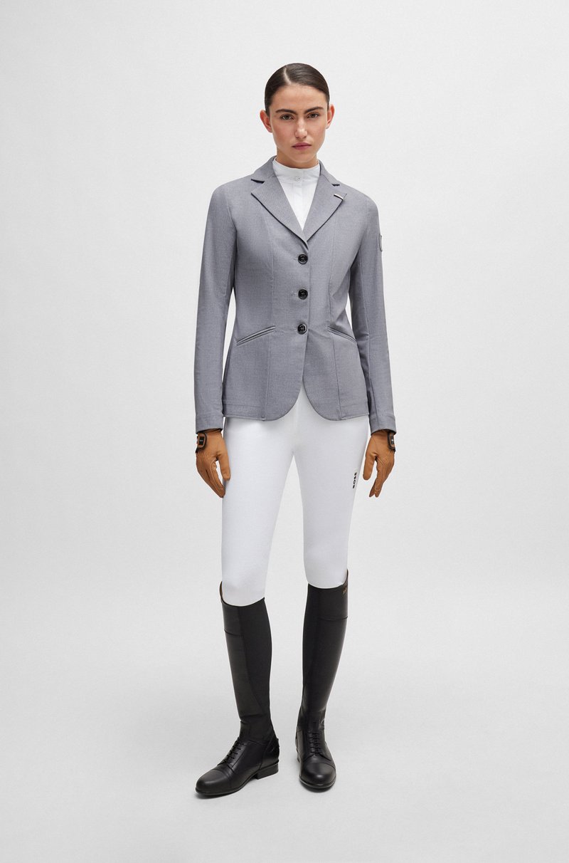 Hugo Boss Top De Exhibición Para Equitación Con Apliques De Pata De Gallo