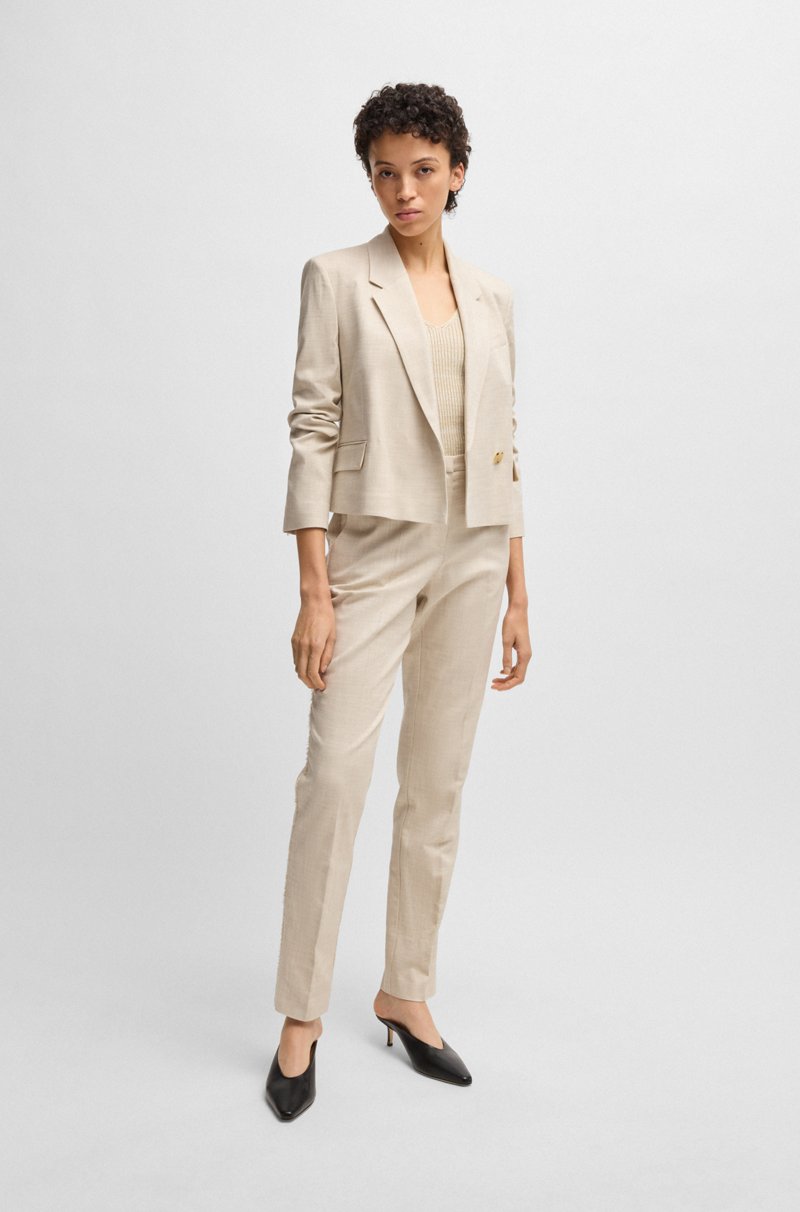 Hugo Boss Top De Punto Sin Mangas Con Escote En Pico