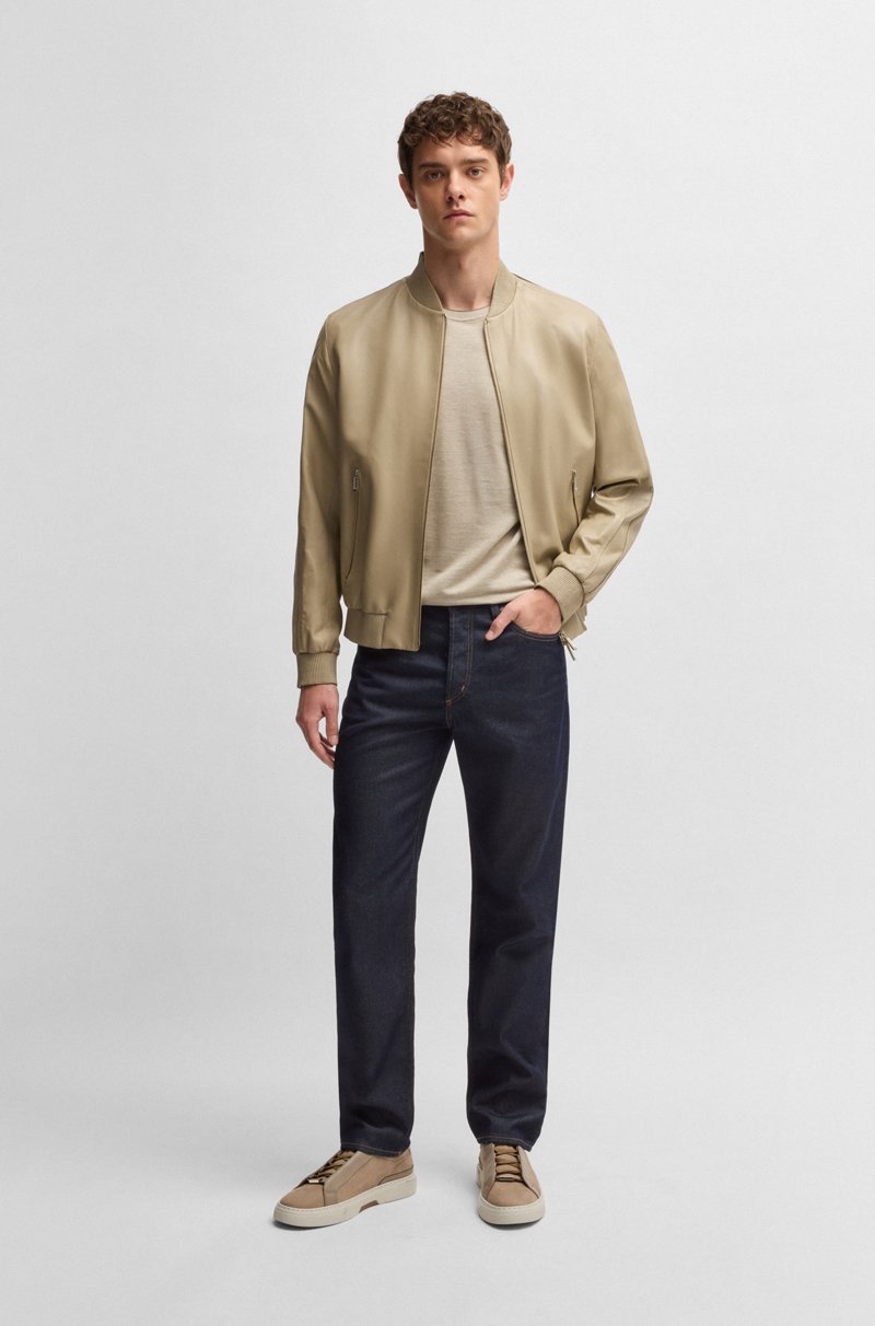 Hugo Boss Vaqueros BOSS X ASTON MARTIN Regular Fit Con Hilo De Fibra De Carbono