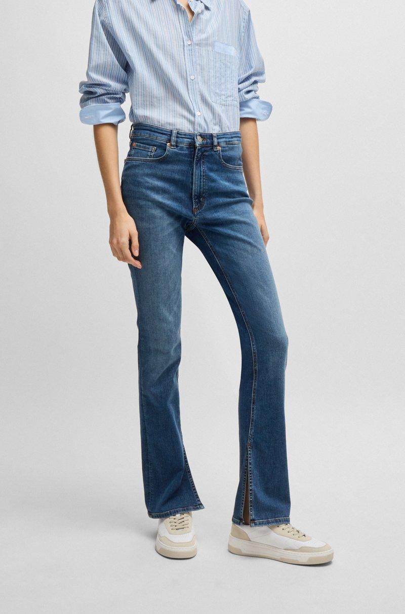 Hugo Boss Vaqueros con vuelo en denim de movimiento suave