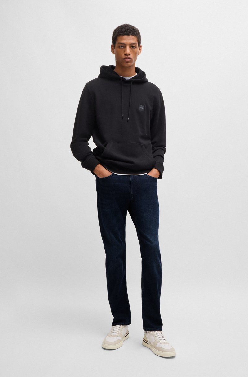 Hugo Boss Vaqueros Delaware Slim Fit De Cómodo Tejido Vaquero Elástico Azul Puro