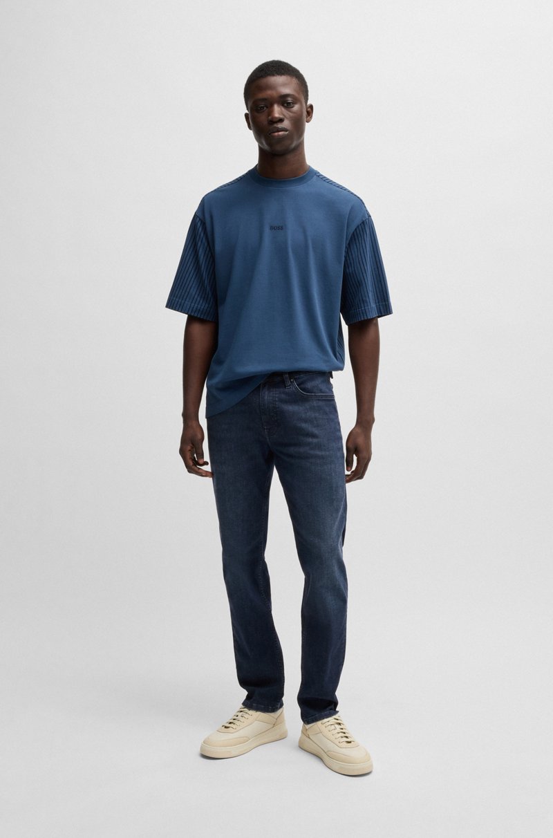 Hugo Boss Vaqueros Delaware Slim Fit De Denim Azul Oscuro