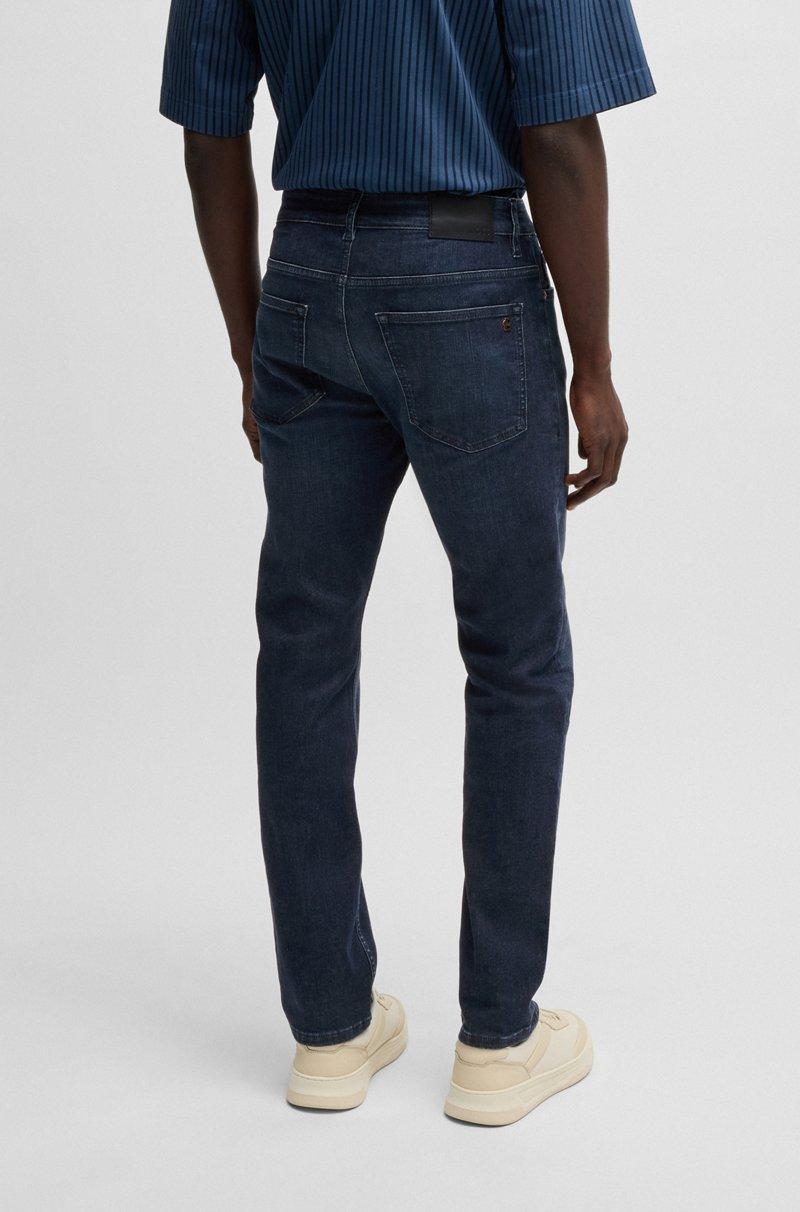 Hugo Boss Vaqueros Delaware Slim Fit De Denim Azul Oscuro
