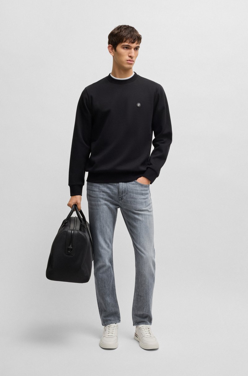 Hugo Boss Vaqueros Delaware Slim Fit En Denim Elástico Tintado