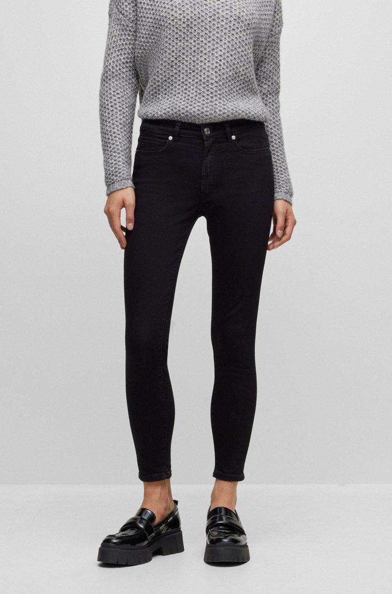 Hugo Boss Vaqueros extra slim fit en denim elástico negro de gran comodidad