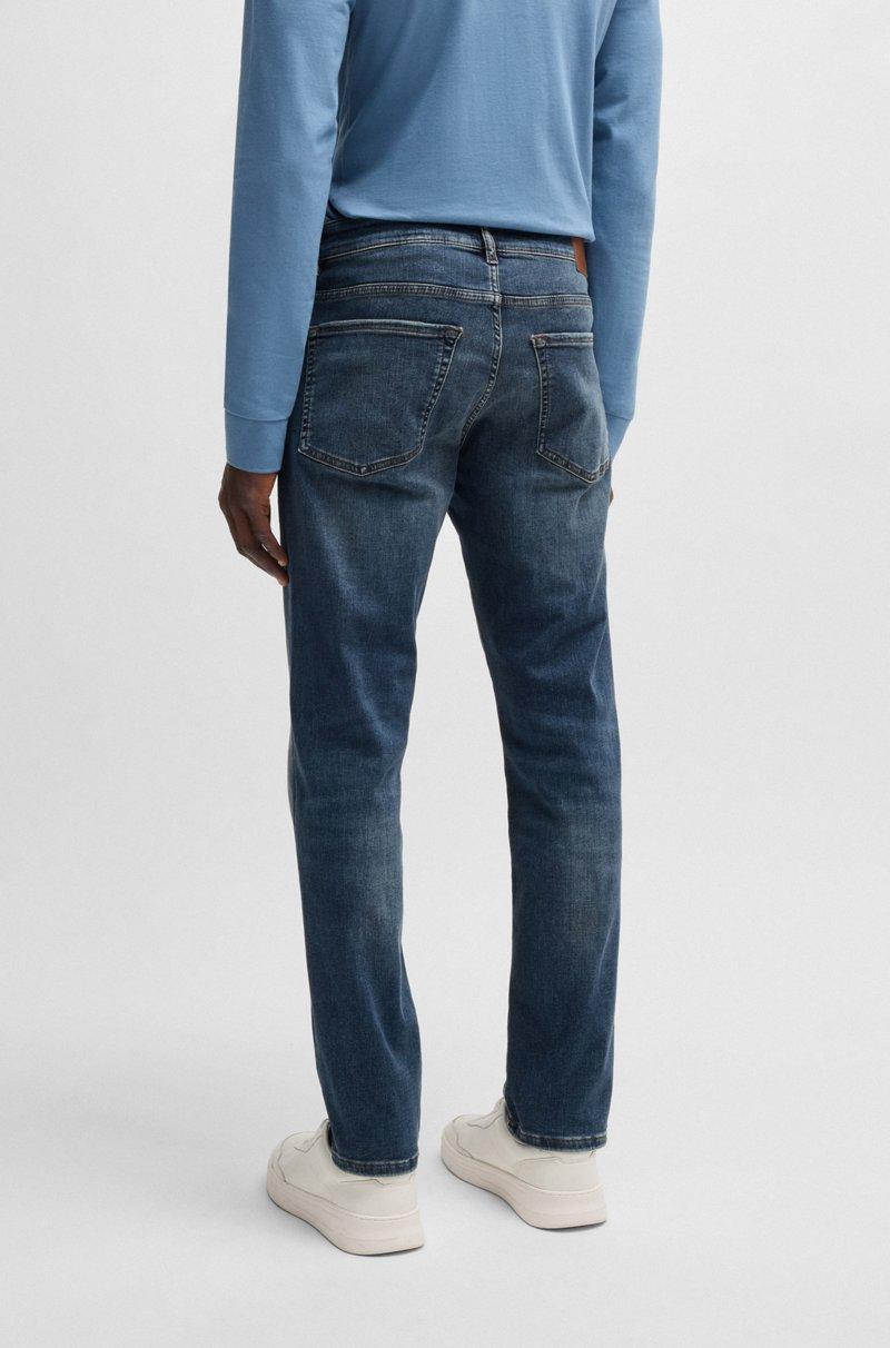 Hugo Boss Vaqueros Maine Regular Fit De Suave Denim Elástico
