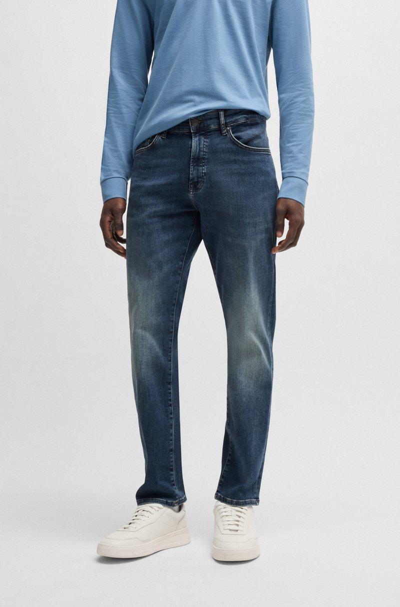Hugo Boss Vaqueros Maine Regular Fit De Suave Denim Elástico