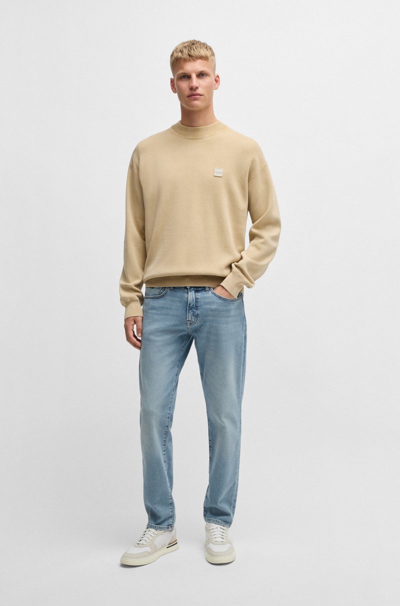 Hugo Boss Vaqueros Maine Regular Fit En Cómodo Tejido Vaquero Elástico Azul