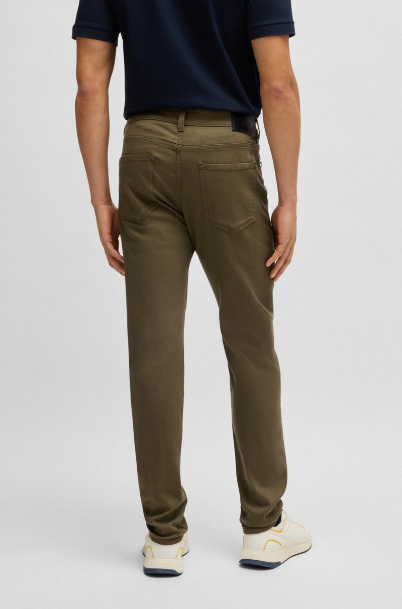 Hugo Boss Vaqueros Porsche X BOSS Tapered Fit De Tejido Vaquero Elástico Técnico