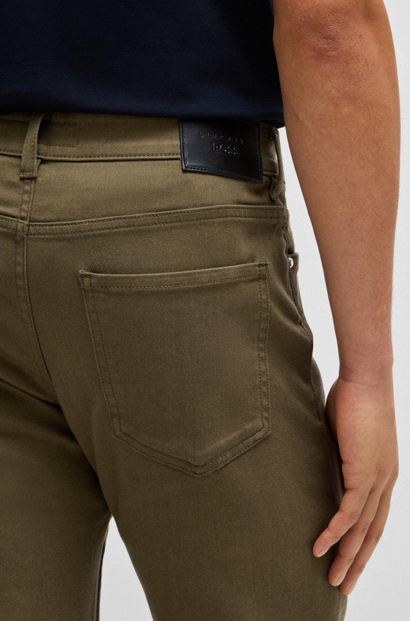 Hugo Boss Vaqueros Porsche X BOSS Tapered Fit De Tejido Vaquero Elástico Técnico