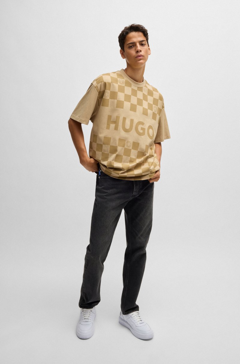 Hugo Boss Vaqueros Regular Fit De Denim Gris Oscuro