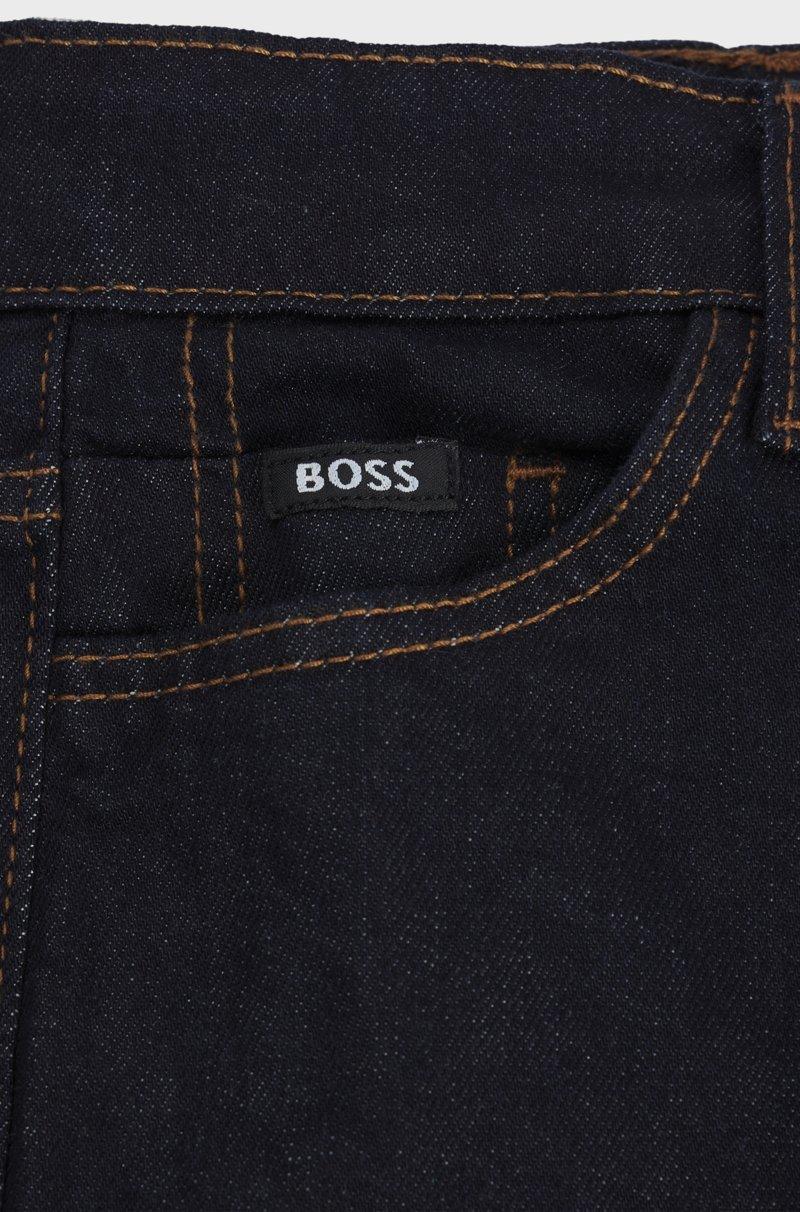 Hugo Boss Vaqueros Regular Fit Para Niños Con Remache De Monograma Double B