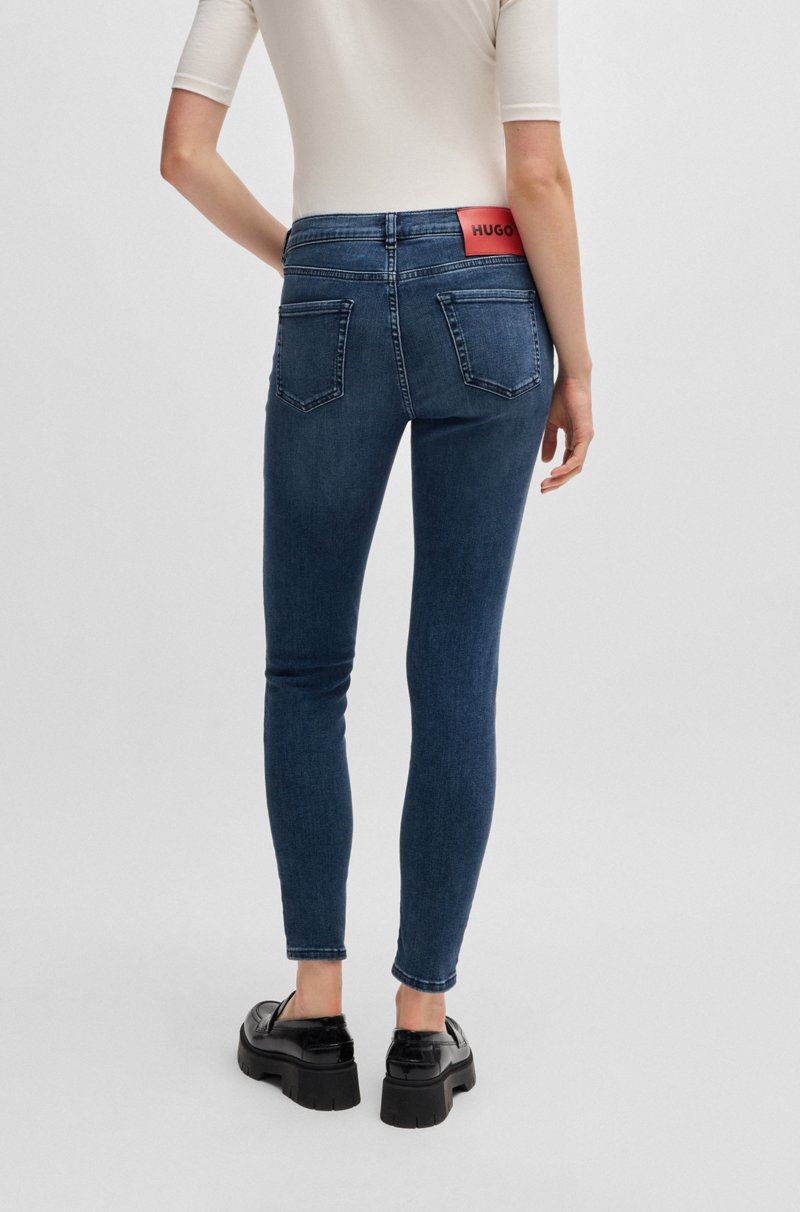 Hugo Boss Vaqueros Skinny Fit De Tejido Denim Superelástico Azul