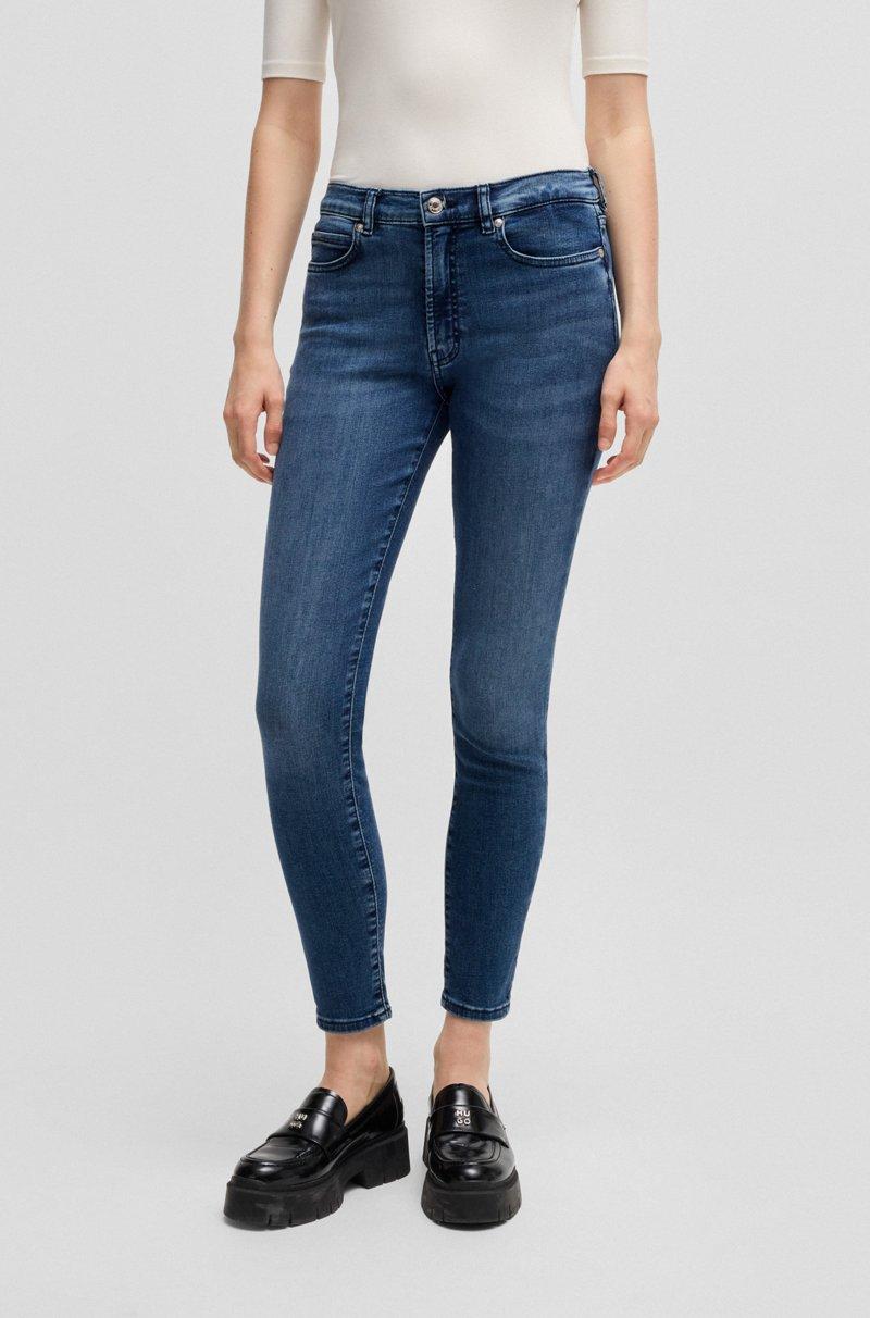 Hugo Boss Vaqueros skinny fit de tejido denim superelástico azul