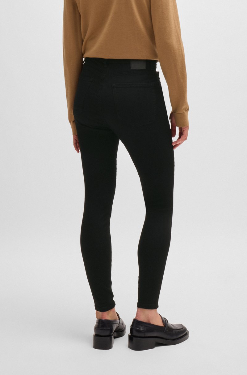 Hugo Boss Vaqueros Slim Fit De Tejido Denim Superelástico Stay Black