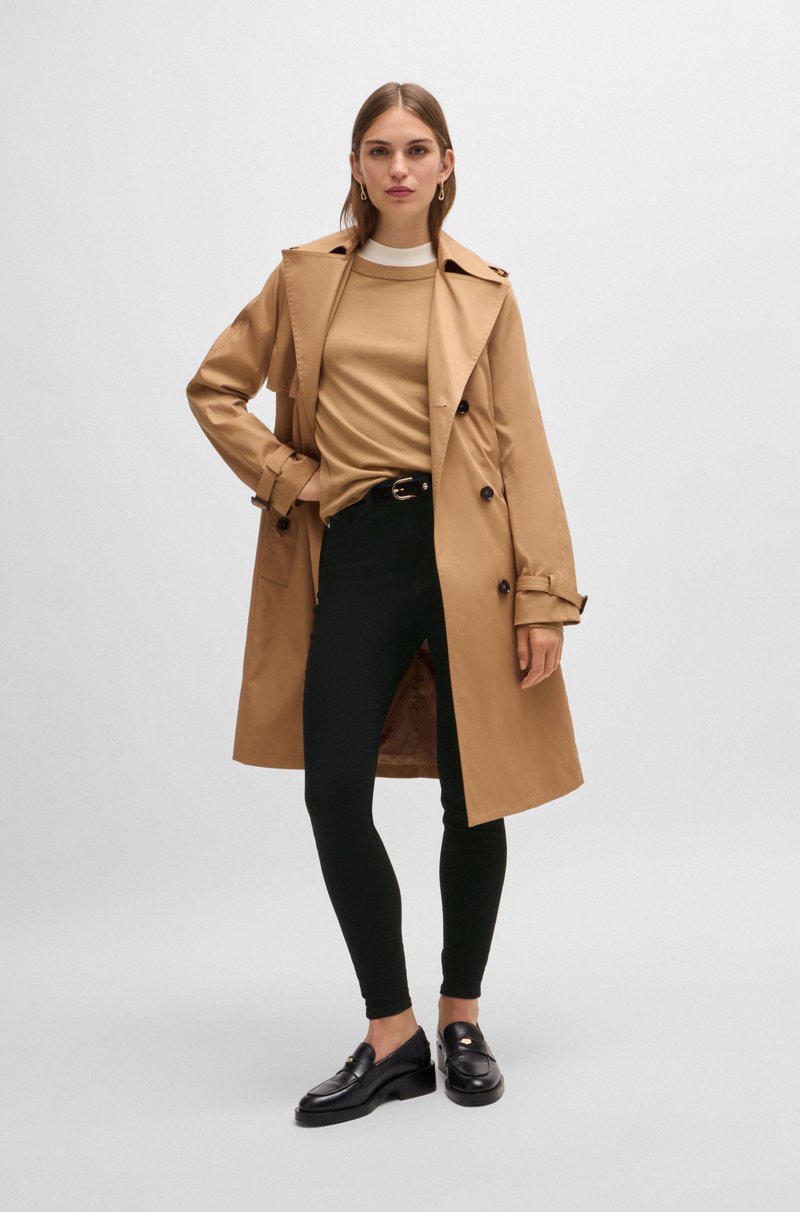 Hugo Boss Vaqueros Slim Fit De Tejido Denim Superelástico Stay Black