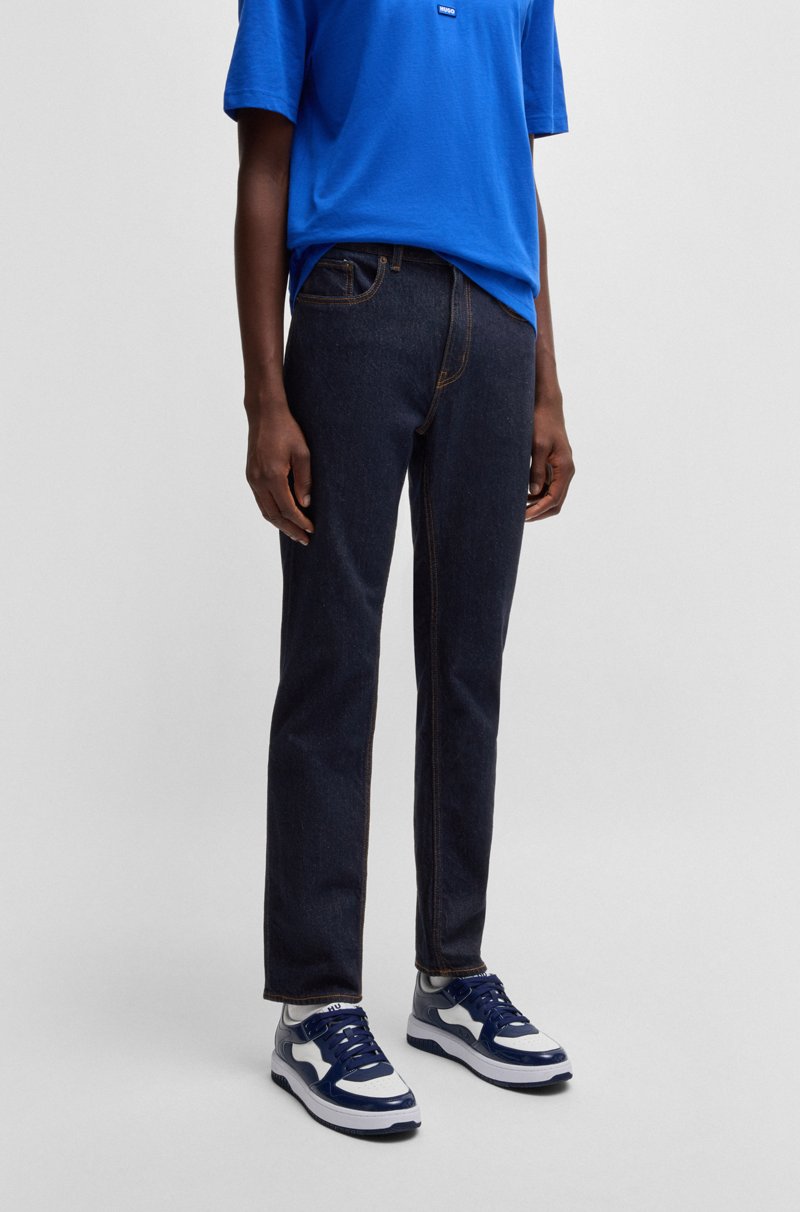 Hugo Boss Vaqueros slim fit en denim elástico azul oscuro