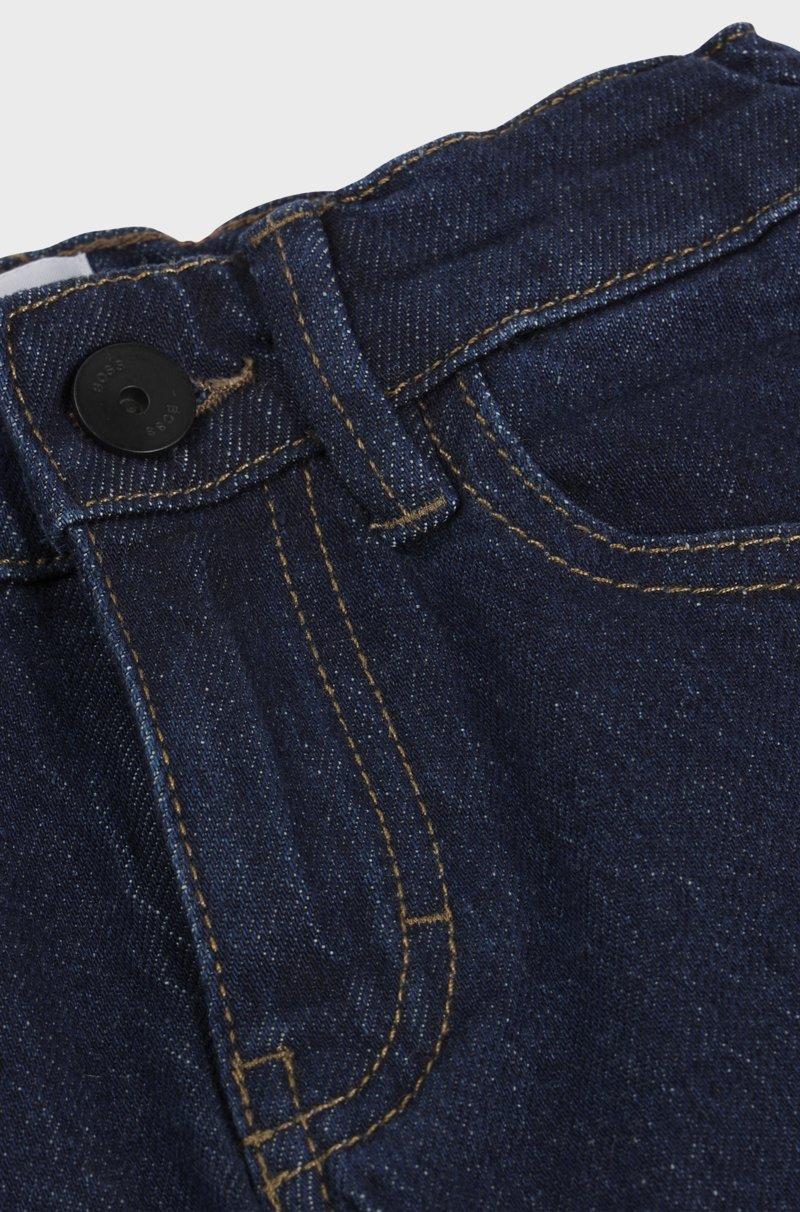 Hugo Boss Vaqueros Slim Fit Para Niños Con Remache De Monograma Double B