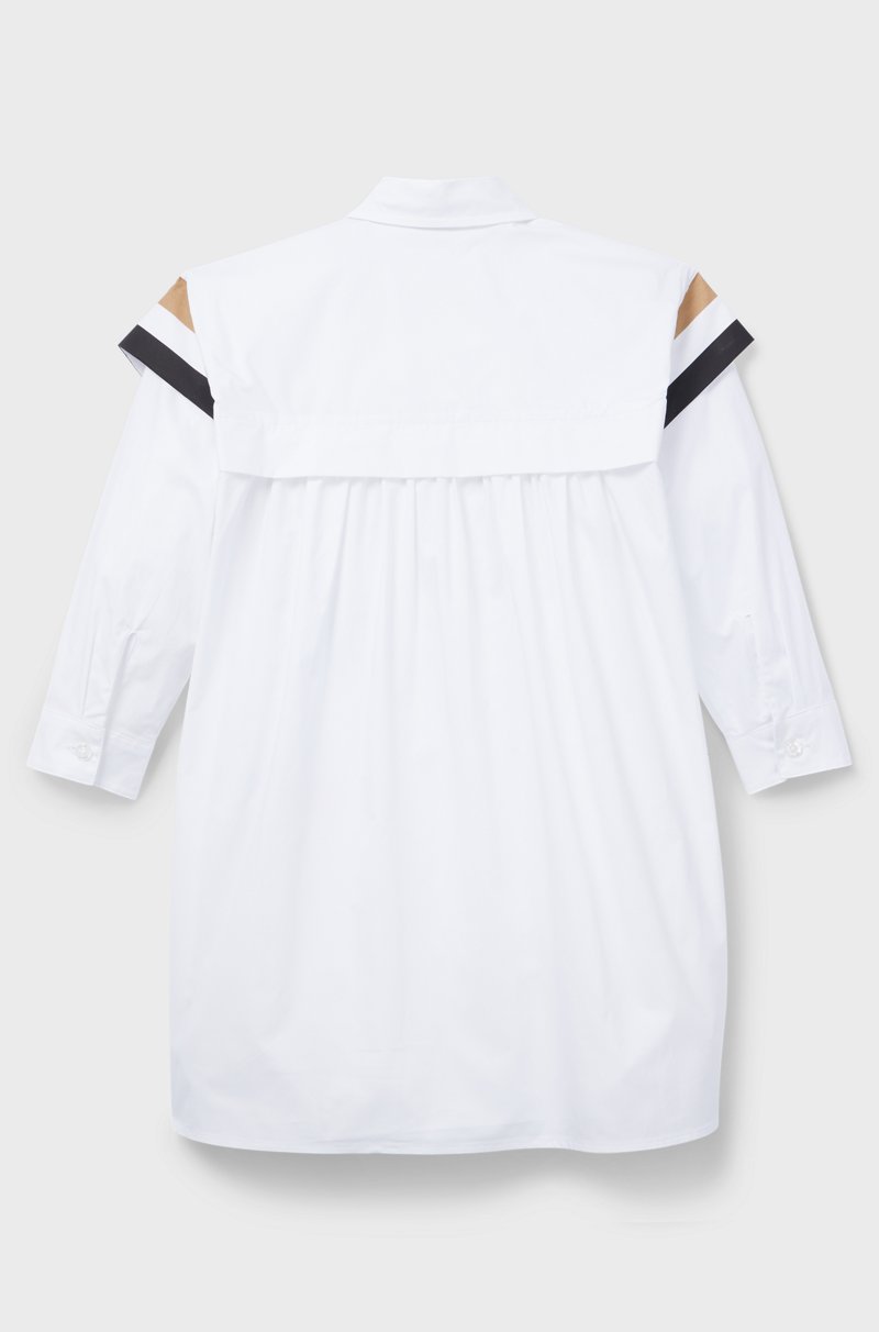 Hugo Boss Vestido Camisero Para Niñas Con Rayas Características