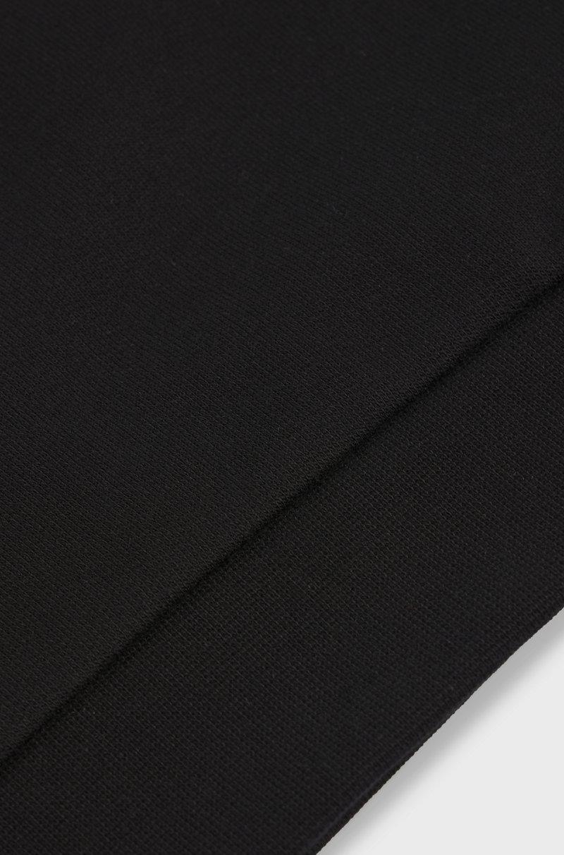 Hugo Boss Vestido Con Capucha Para Niños En Algodón Elástico Con Estampado De La Marca