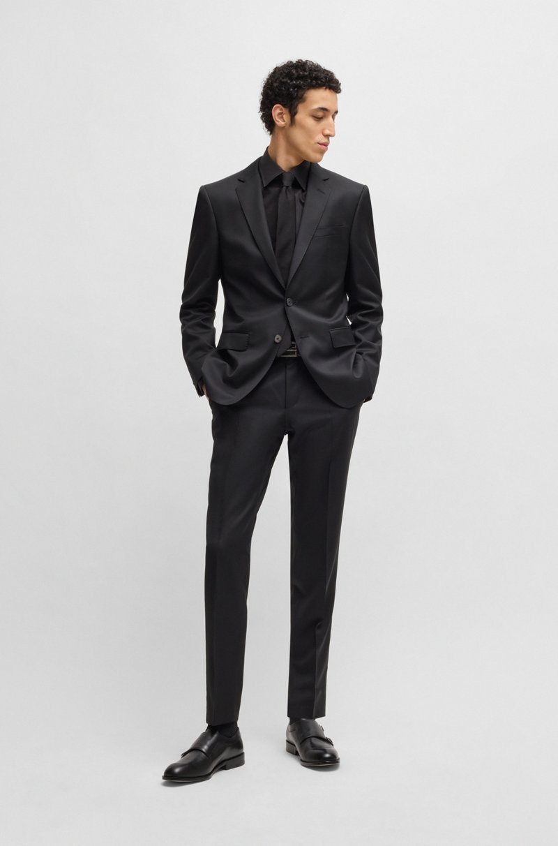 Hugo Boss Zapatos De Piel Con Hebilla Y Suela Flexible