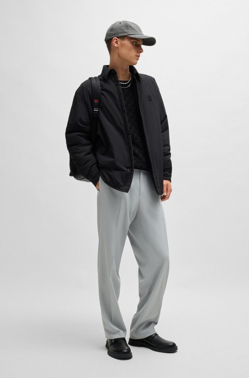 Hugo Boss Zapatos De Piel Con Solapa Y Cremallera Corta