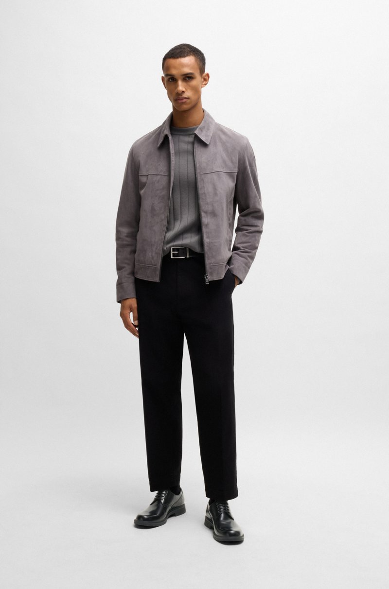 Hugo Boss Zapatos Derby De Piel Con Ojales Metálicos