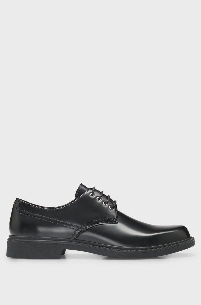 Hugo Boss Zapatos Derby De Piel Con Ojales Metálicos