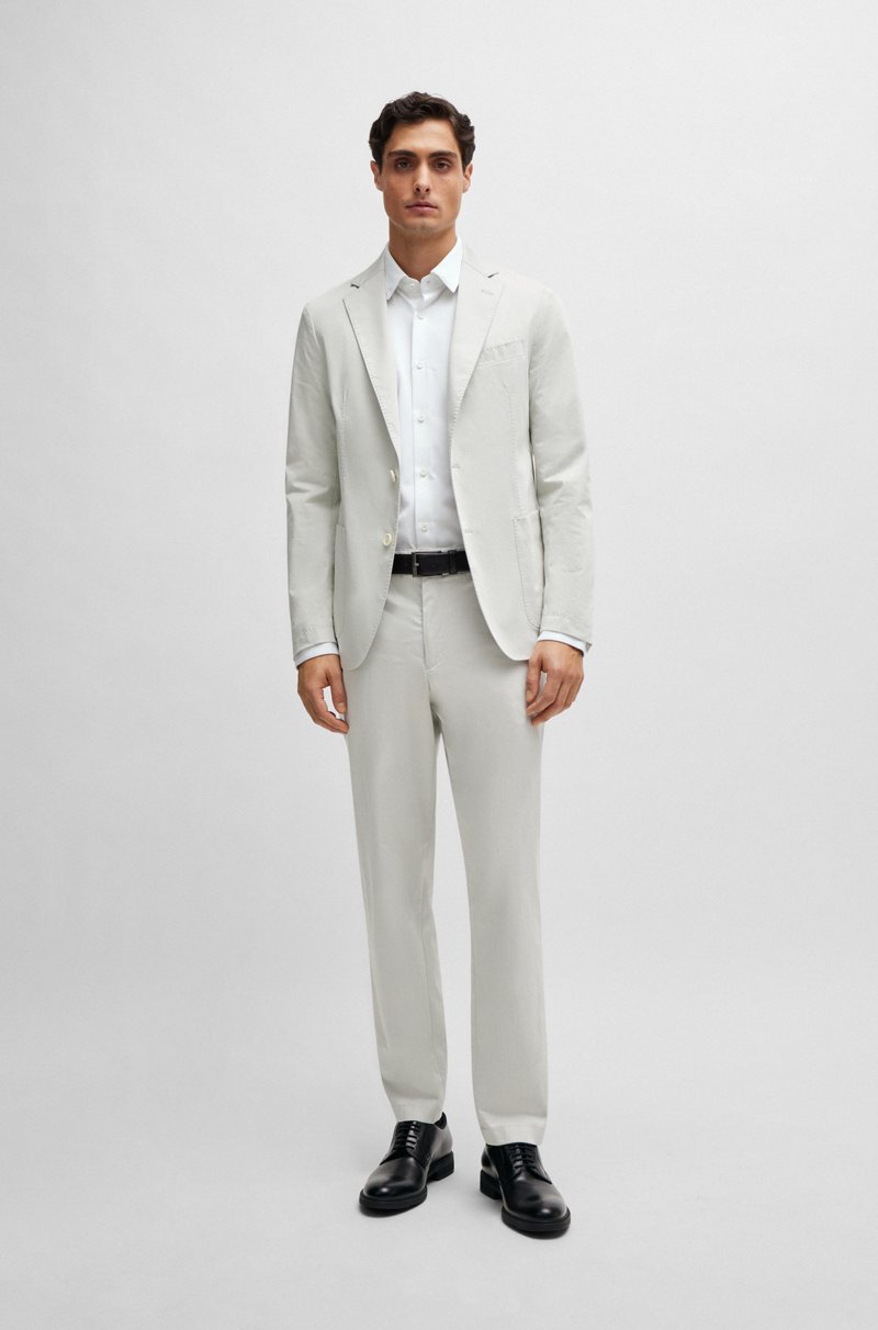 Hugo Boss Zapatos Derby De Piel Con Ribetes Elaborados En Italia