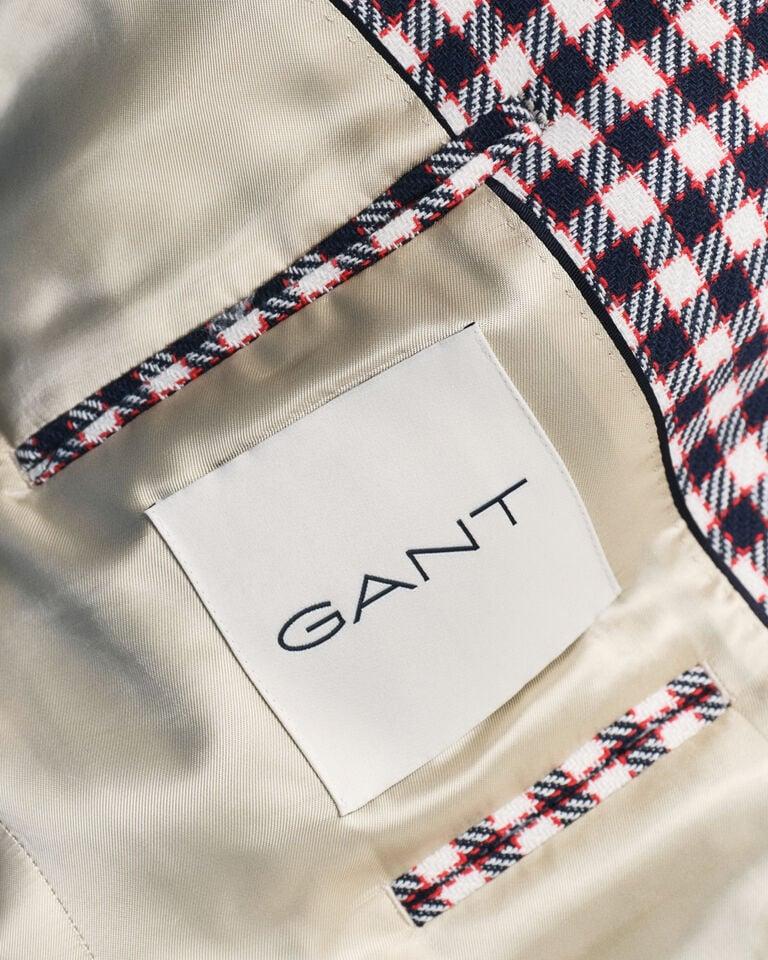 Gant Americana Regular Fit De Mezcla De Algodón A Cuadros