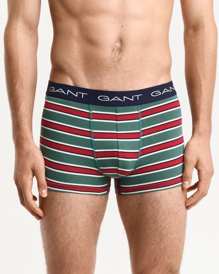 Gant Caja De Regalo Con Tres Bóxers De Rayas Rugger