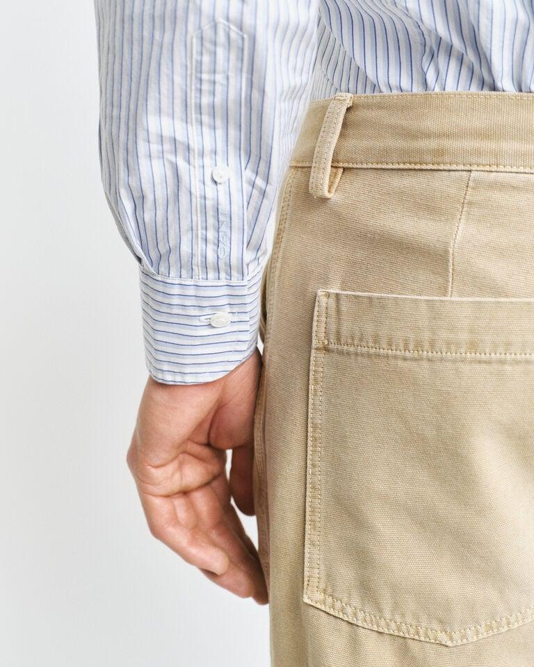 Gant Camisa De Popelina A Rayas De Inspiración Histórica Relaxed Fit