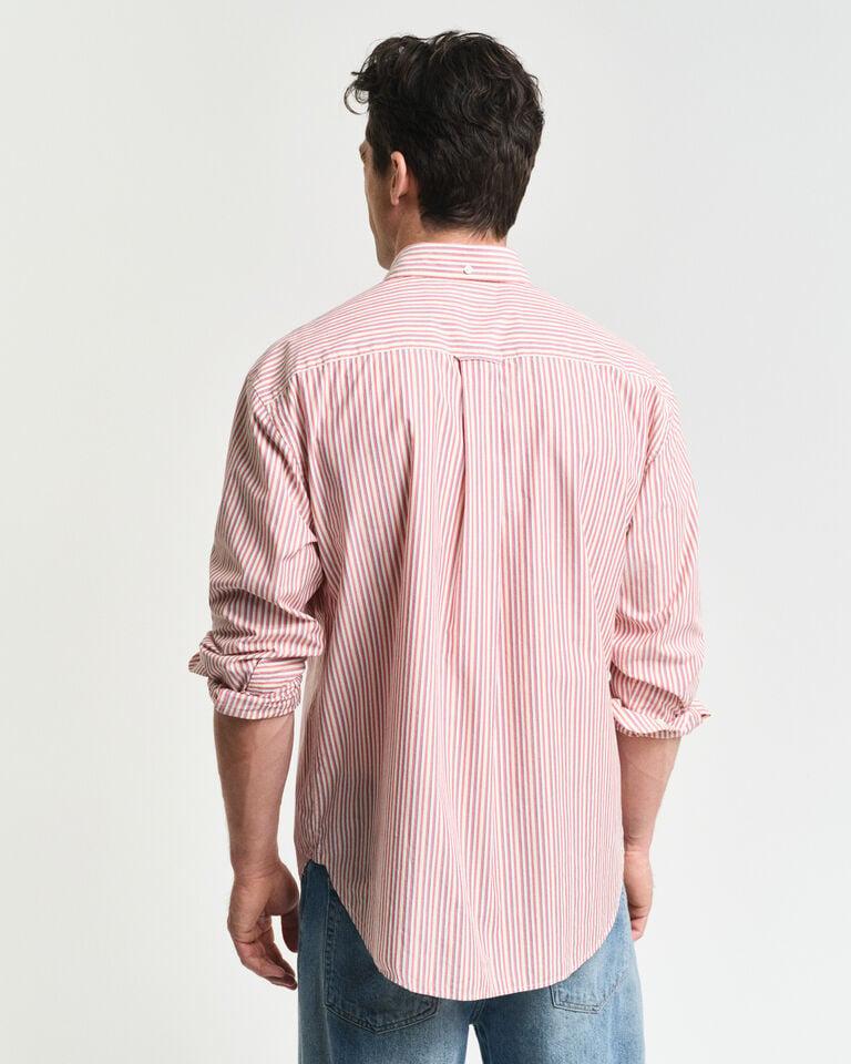 Gant Camisa De Popelina A Rayas De Inspiración Histórica Relaxed Fit