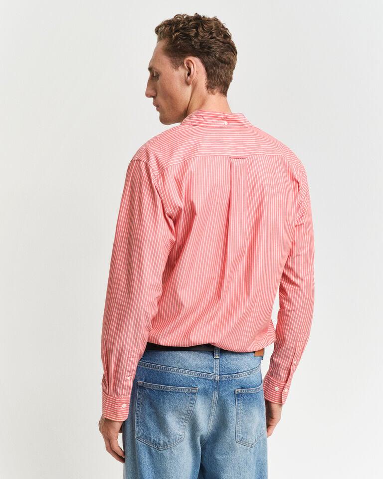 Gant Camisa De Popelina Clásica De Rayas Regular Fit