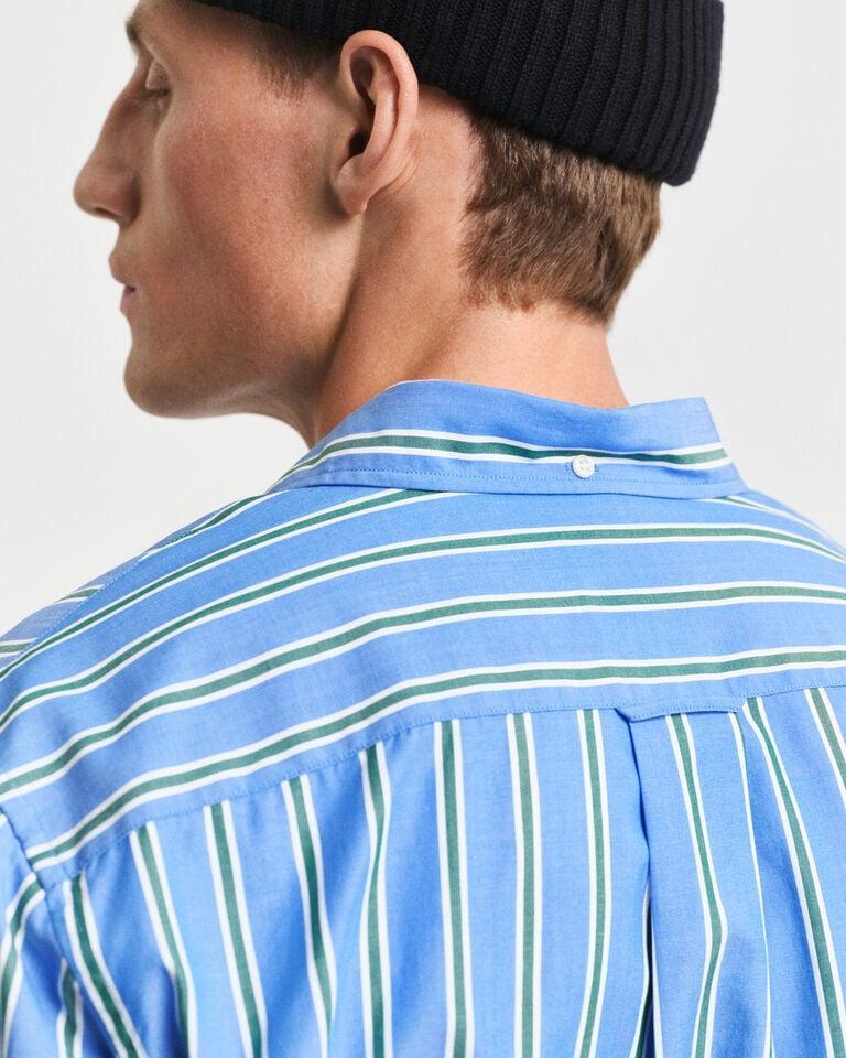 Gant Camisa De Popelina Clásica De Rayas Regular Fit