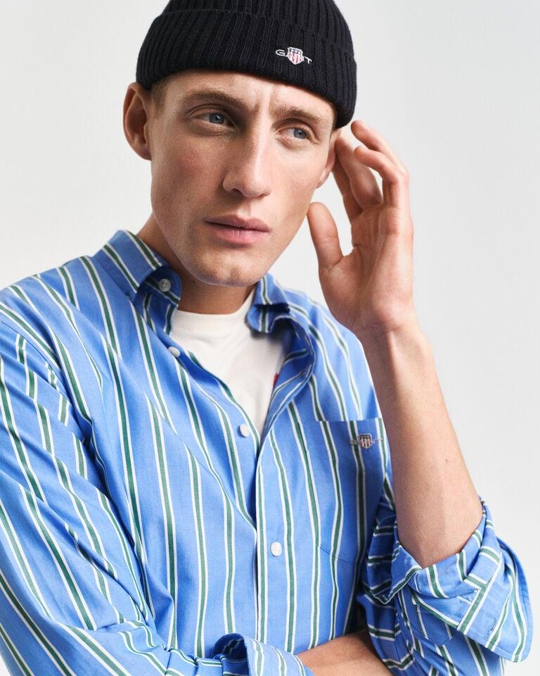 Gant Camisa De Popelina Clásica De Rayas Regular Fit