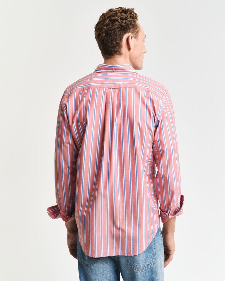 Gant Camisa De Popelina Clásica De Rayas Regular Fit