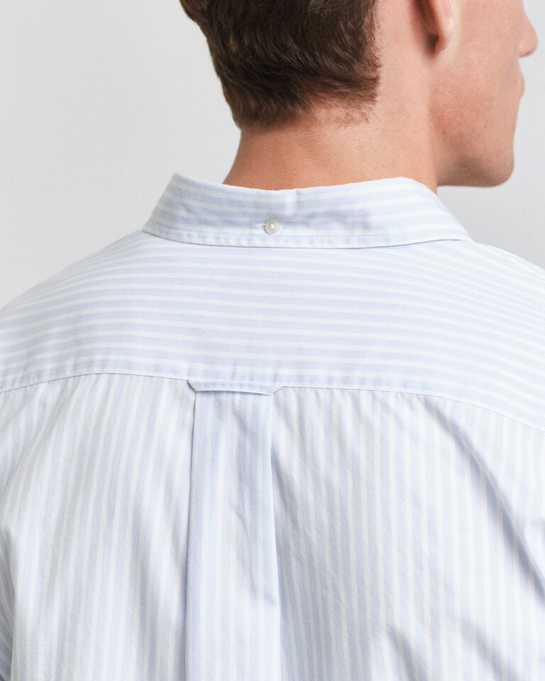 Gant Camisa De Popelina Clásica De Rayas Regular Fit
